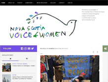 Tablet Screenshot of nsvow.org